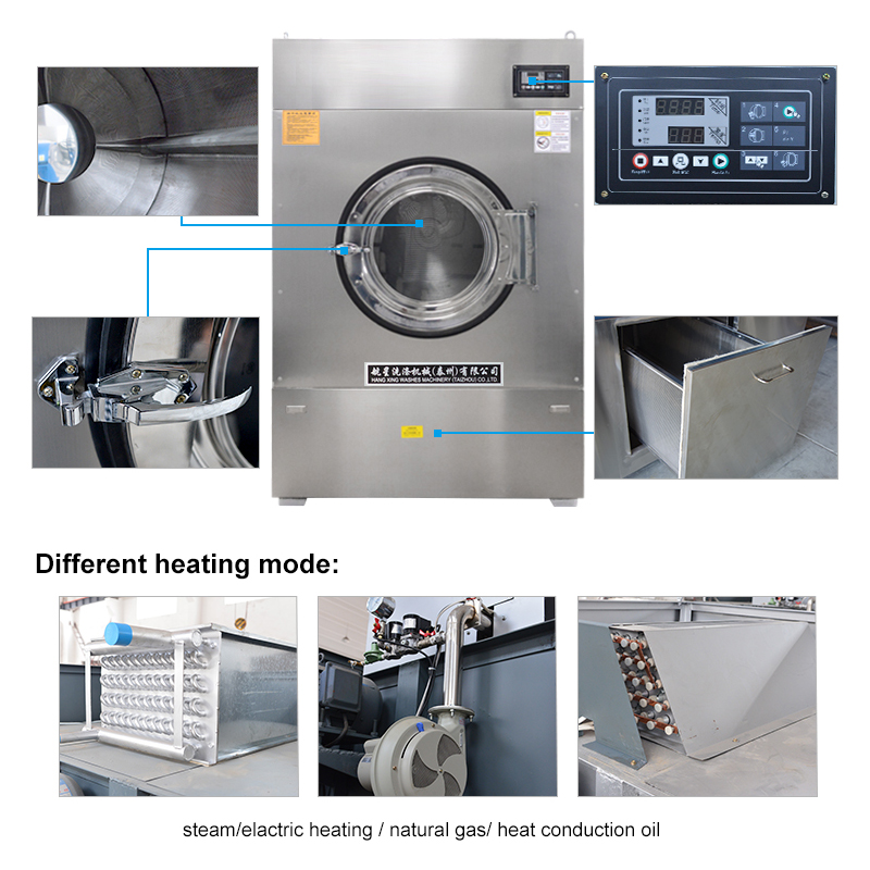 Pengering industri hotel sepenuhnya automatik Pengering industri hotel sepenuhnya automatik
